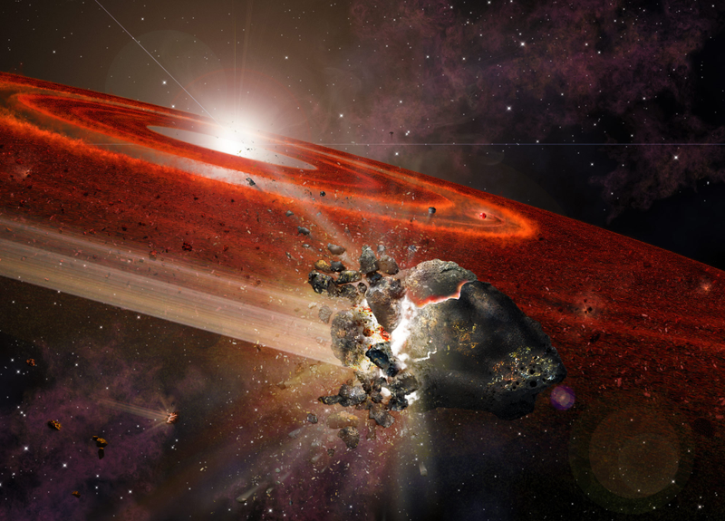 Illustration for article titled This Star Is Surrounded By Swarms Of Pluto-Like Objects